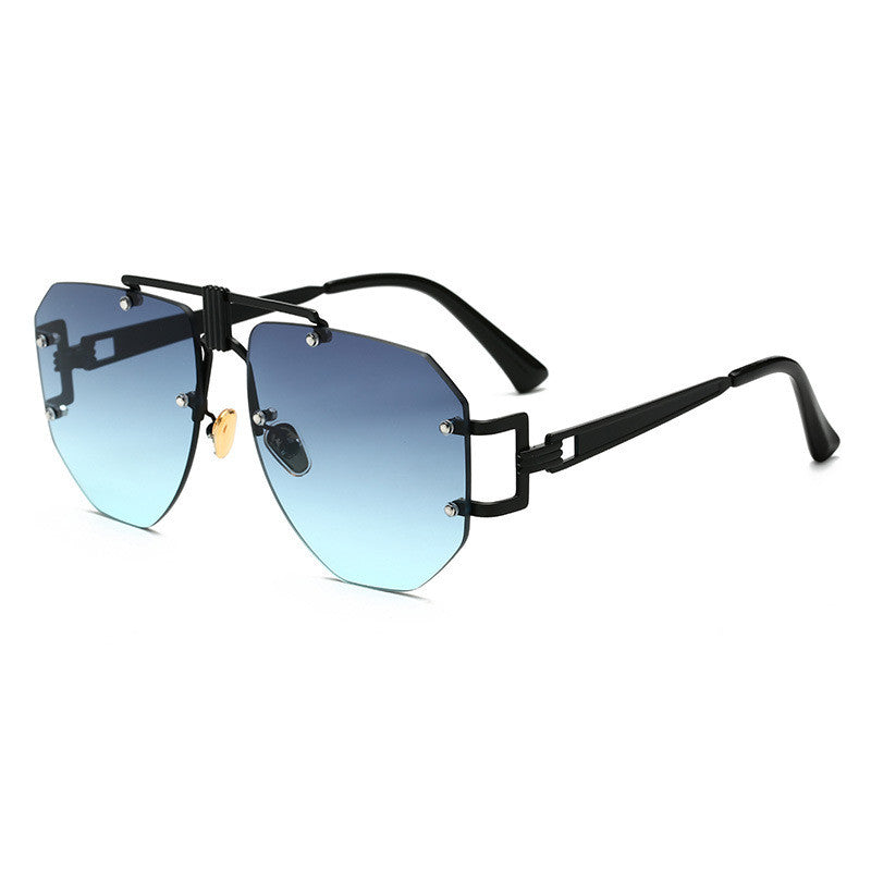 Metal frameless sunglasses women sunglasses - Oh, That's Cute!