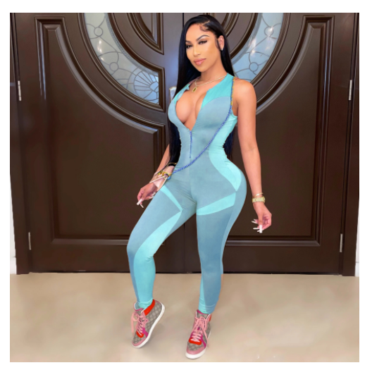 Cross Border Tight Camisole Smocked Yoga Jumpsuit - Oh, That's Cute!