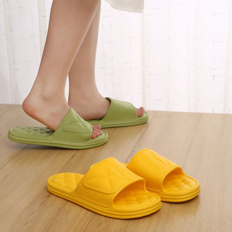 Summer Slippers Plaid Design Bathroom Slippers For Women Shoes - Oh, That's Cute!