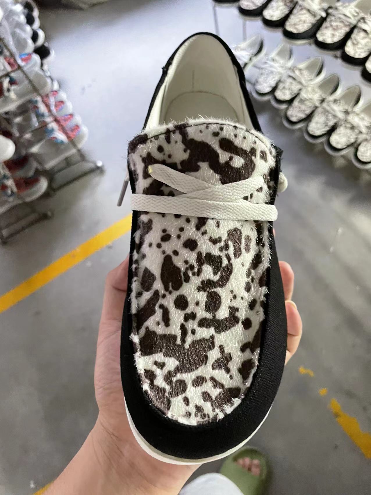 Canvas Shoes Patchwork Flats Shoes Running Walking Sneakers Women