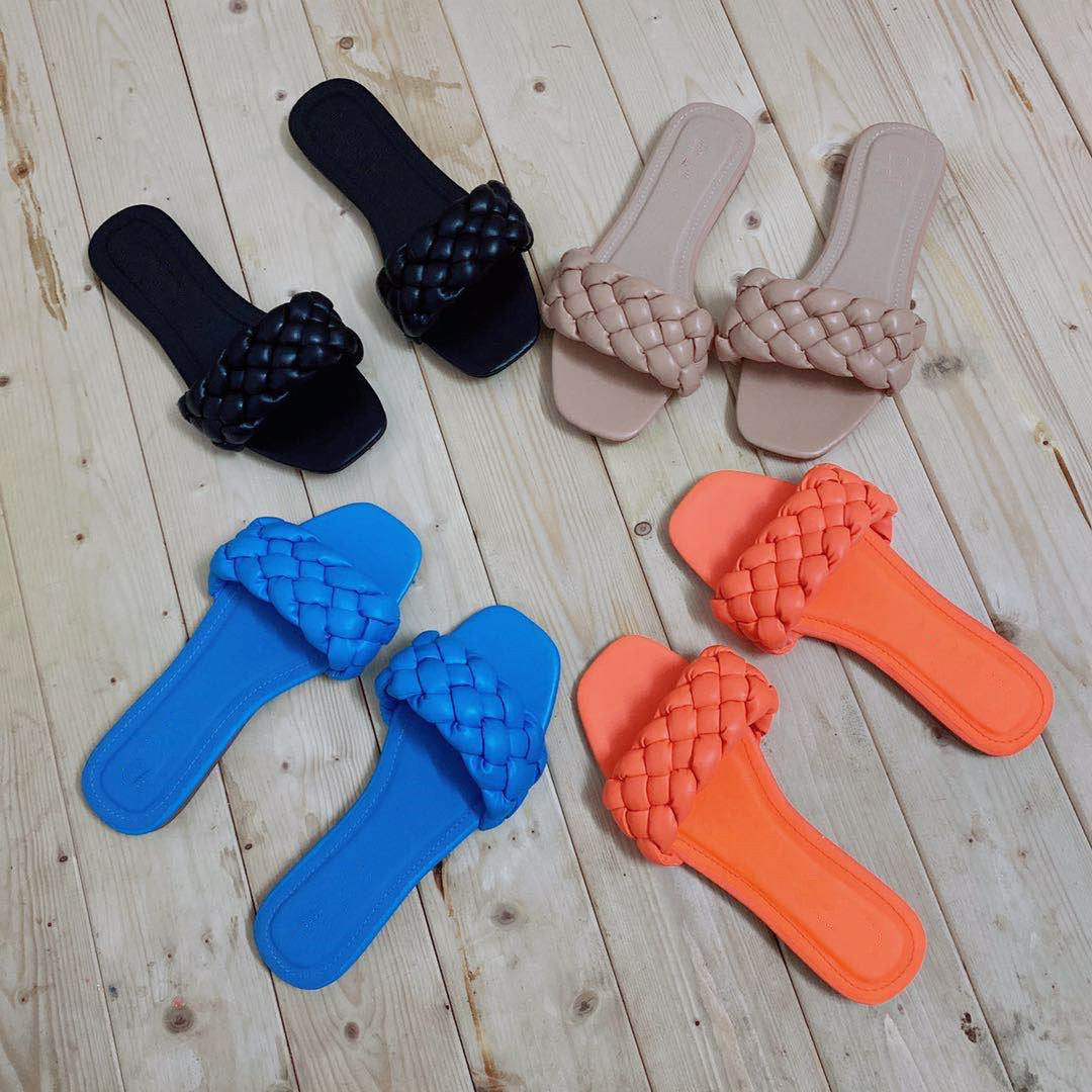 Sponge Woven Slippers Sandals Summer Women's Sandals - Oh, That's Cute!