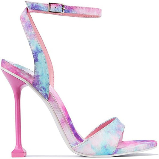 High-heeled Sandals Colorful Women's Sandals - Oh, That's Cute!