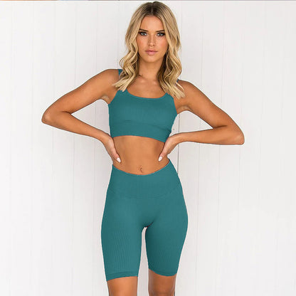 2 Piece Set Workout Clothes For Women Sports Bra And - Oh, That's Cute!