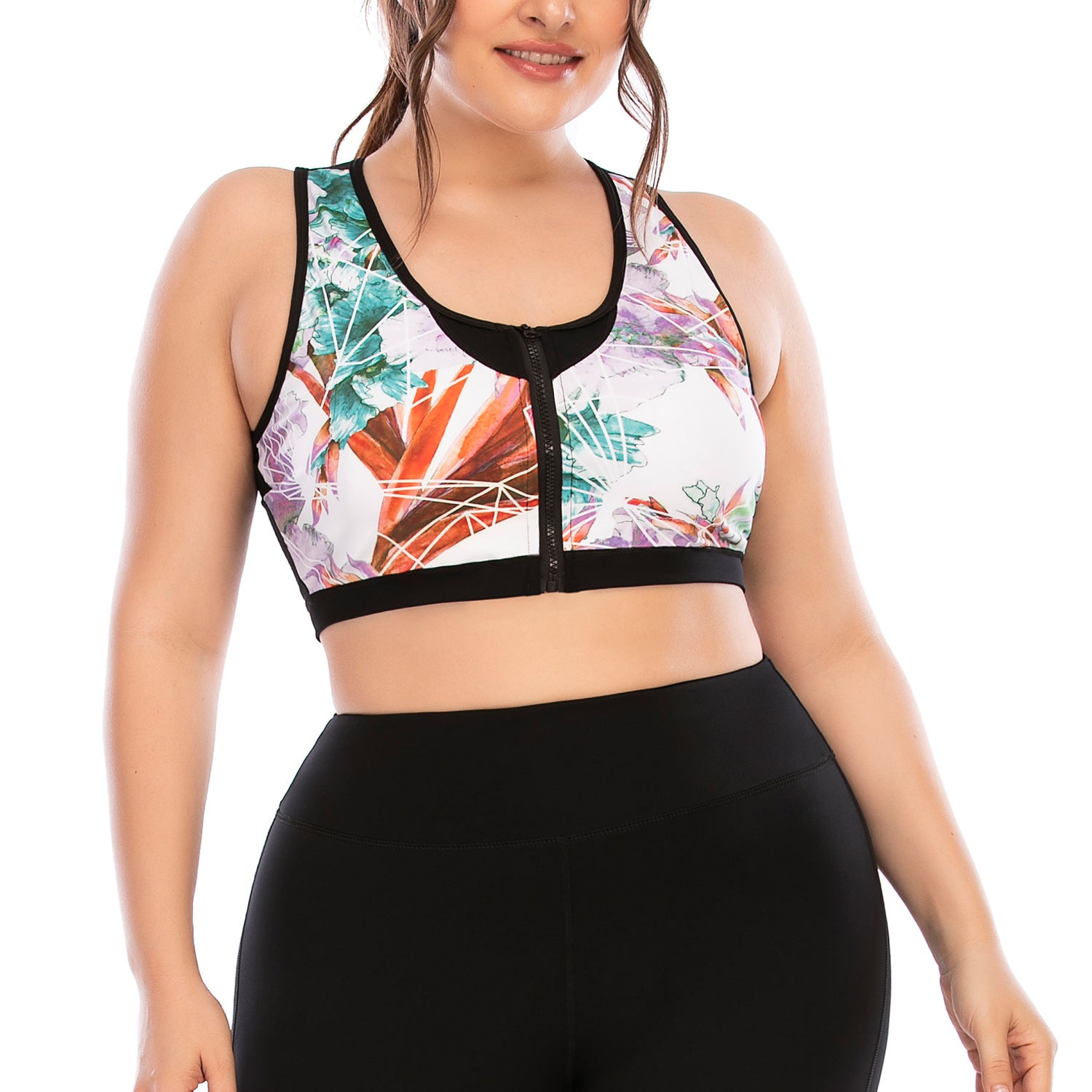 Workout Clothes Suit Plus Size Yoga Clothes Tight-fitting Barbie Pants Sports Bra - Oh, That's Cute!