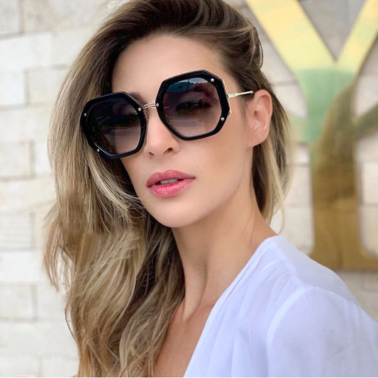 Fashion polygon sunglasses women - Oh, That's Cute!