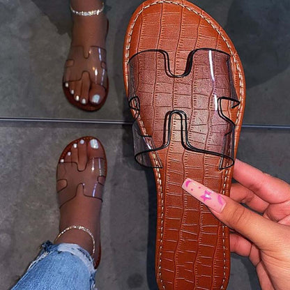 Women's sandals flat slippers - Oh, That's Cute!