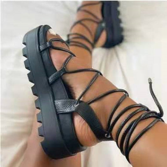 Women's Fashion Platform Strappy Sandals