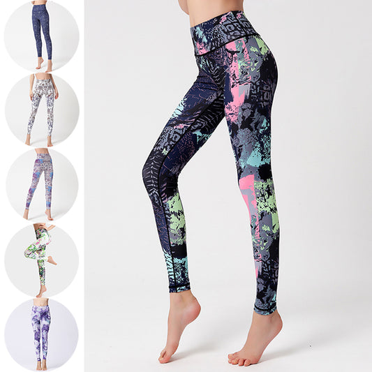 Fashion Tie Dye Leggings Women Fitness Yoga Pants - Oh, That's Cute!